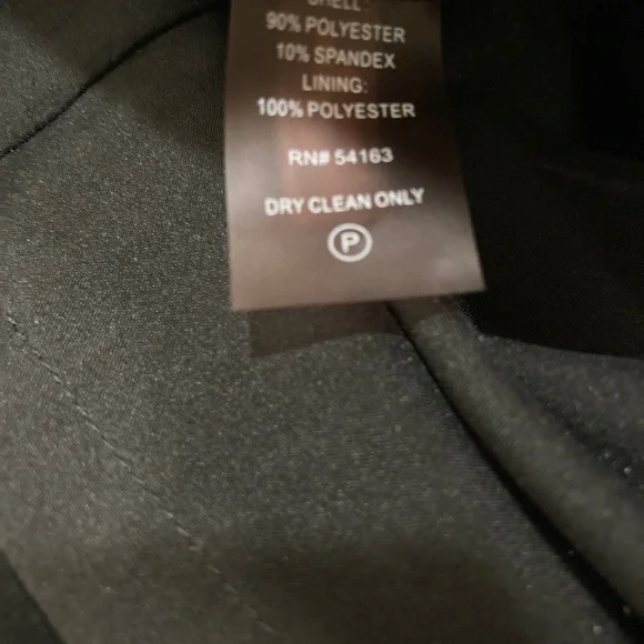 Tommy Hilfiger Black Faux Suede Short Sleeve Dress - Size 8 - Picture 9 of 9